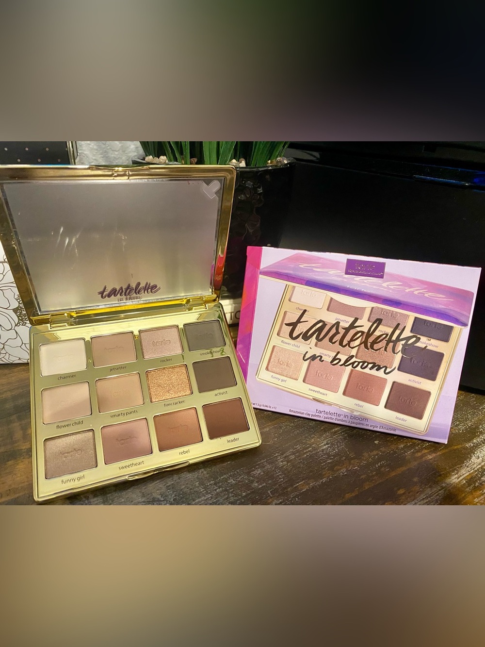 tarte Tartelette in Bloom Eyeshadow Palette - Pink, Mauve & Gold Hues - Picture 3 of 3